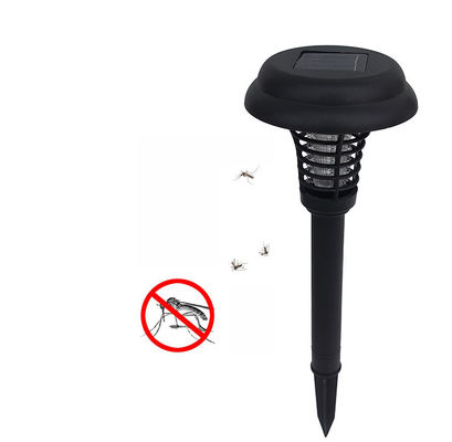 calidad  Viable Outdoor Yard Garden Mosquito Insect Pest Killer Solar Powered Lawn Light UV Lamp fábrica
