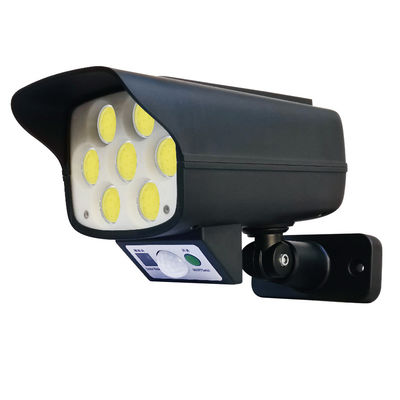 calidad  Outdoor Solar Control+PIR Sensor Wall Lamp Camera Security LED COB Flood Light For Yard Street Garden fábrica